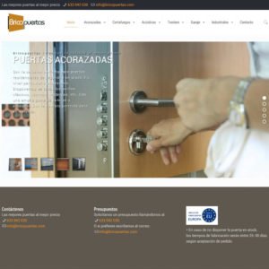 Diseño web FabricaNet