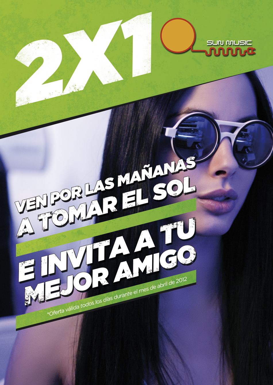 Publicidad de revista de SunMusic