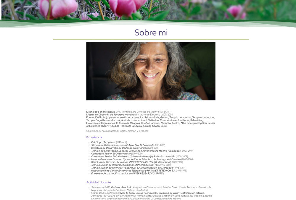 Eva Wodnik Psicóloga