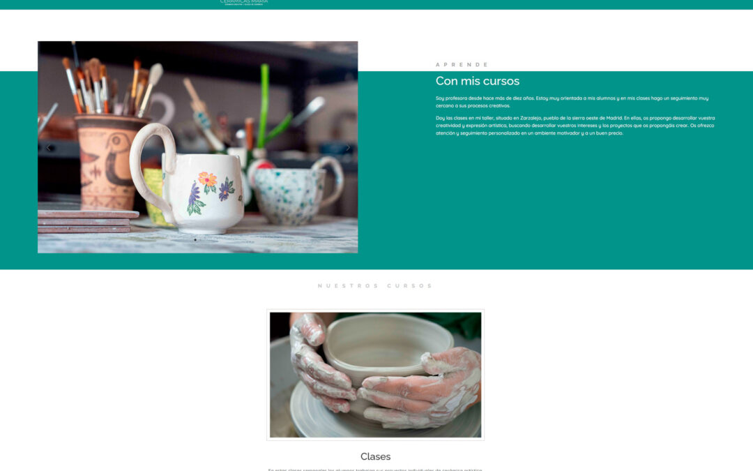 Cerámicas María, e-commerce