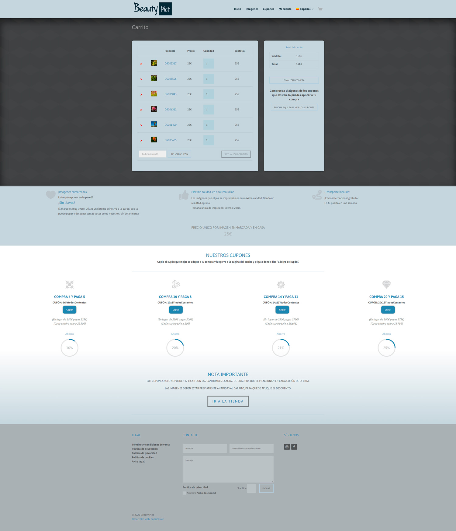 Carrito de Beauty Pict