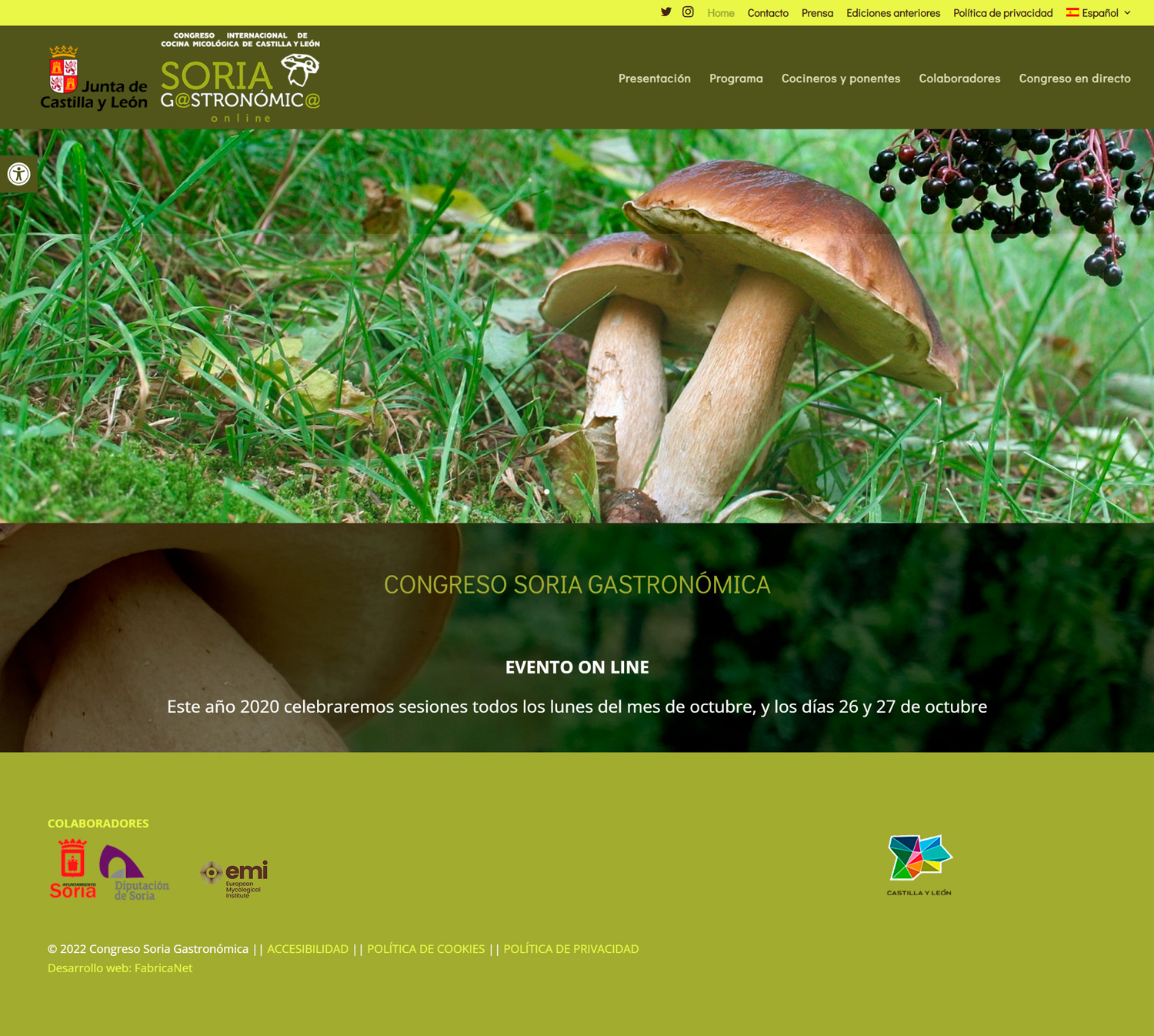 Congreso Soria Gastronómica de cocina micológica